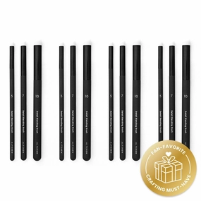 12 Detailed Blending Brush Bundle (4 Sets Of 3 Brushes) organic
