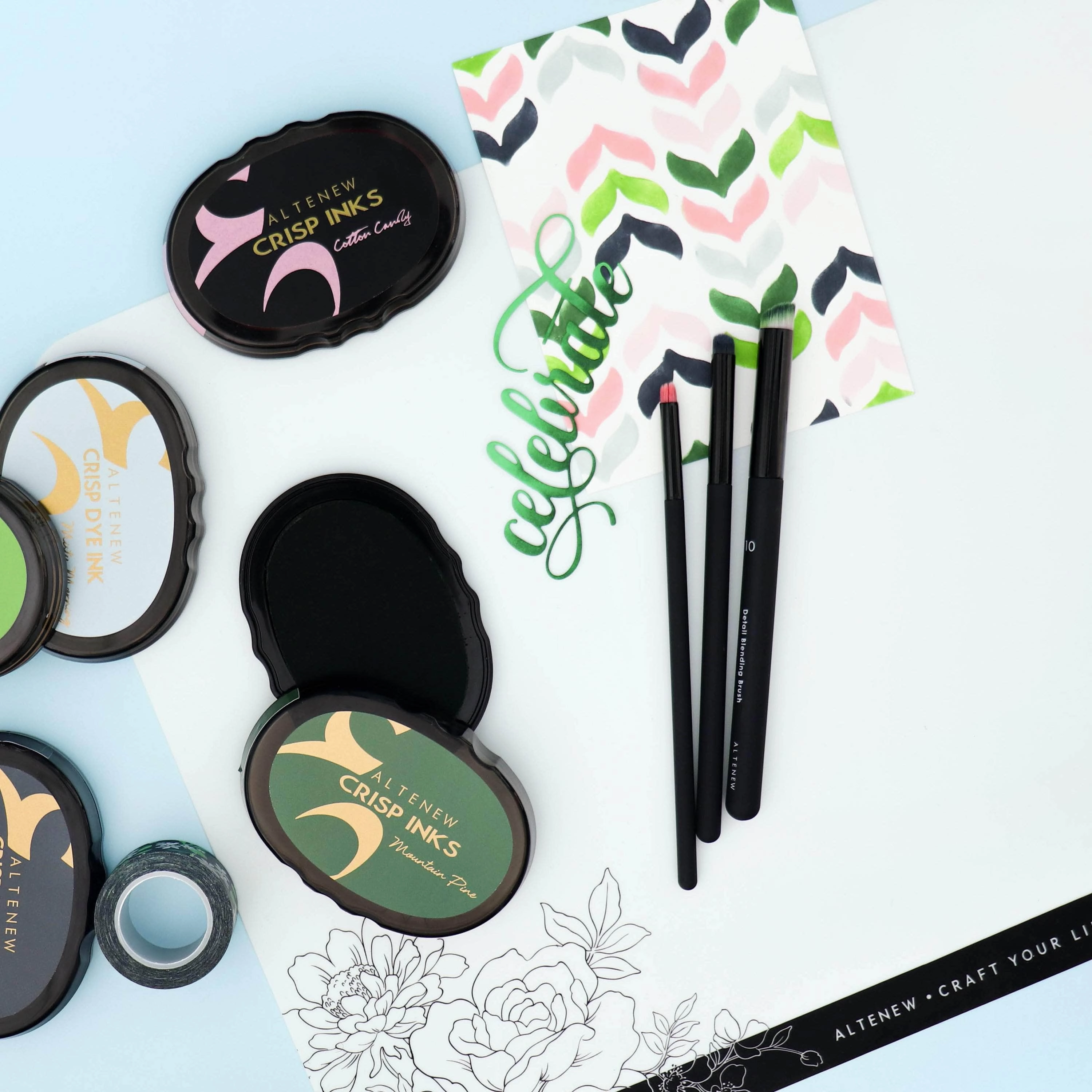 boxed 12 Detailed Blending Brush Bundle (4 Sets Of 3 Brushes)