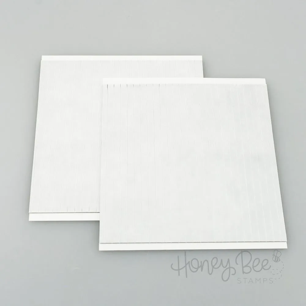 steel 1/4 Black Foam Strips - 6X6 2Pk Sheets - 48 Strips