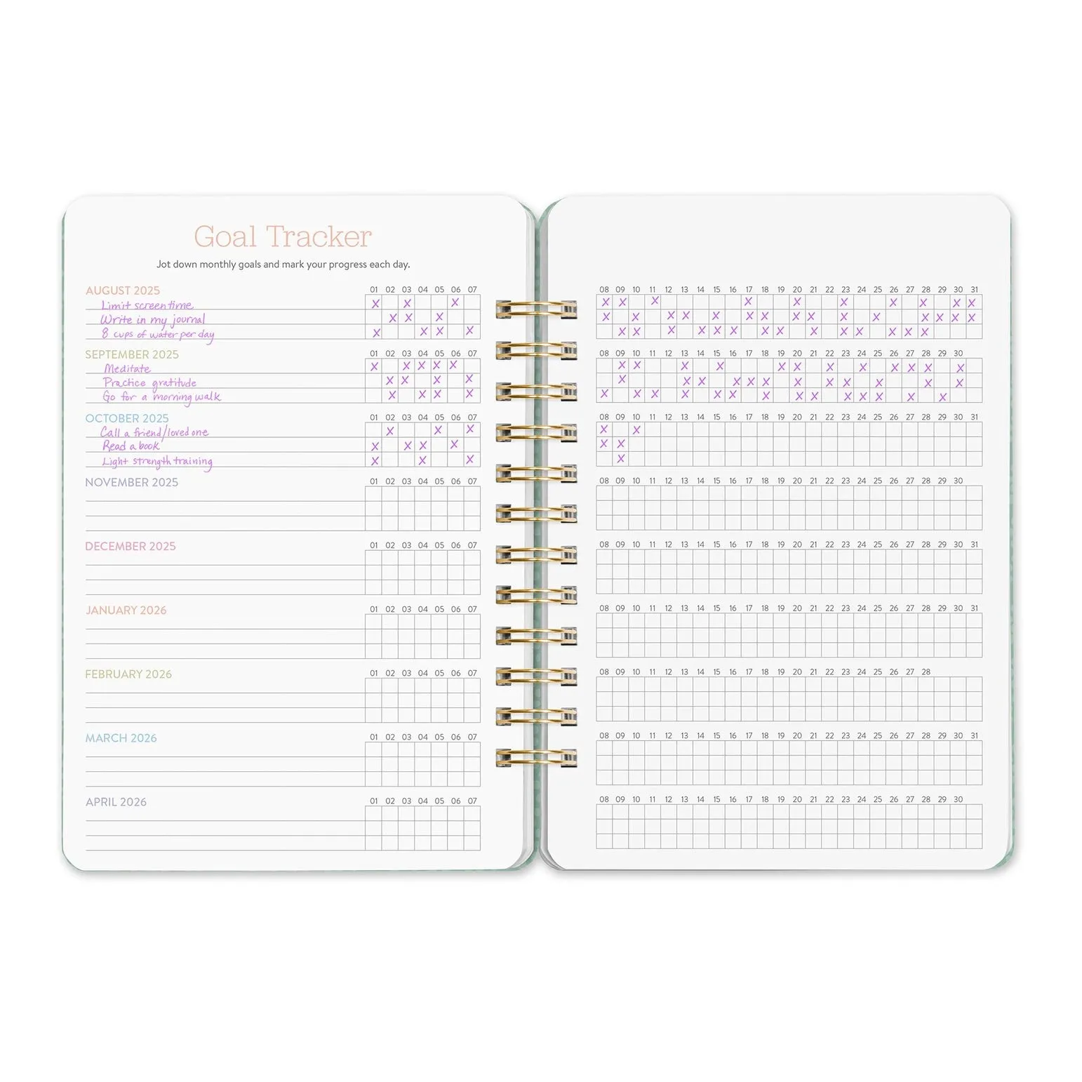 2026 Fruit & Flora Dia Planner thin