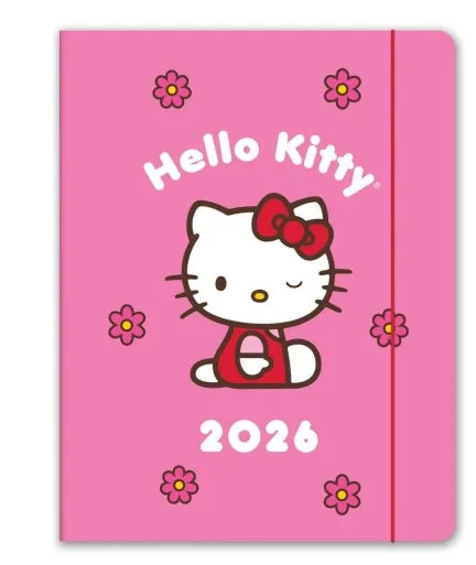 2026 Hello Kitty Playful Pink Just Right Monthly Planner sealed cool