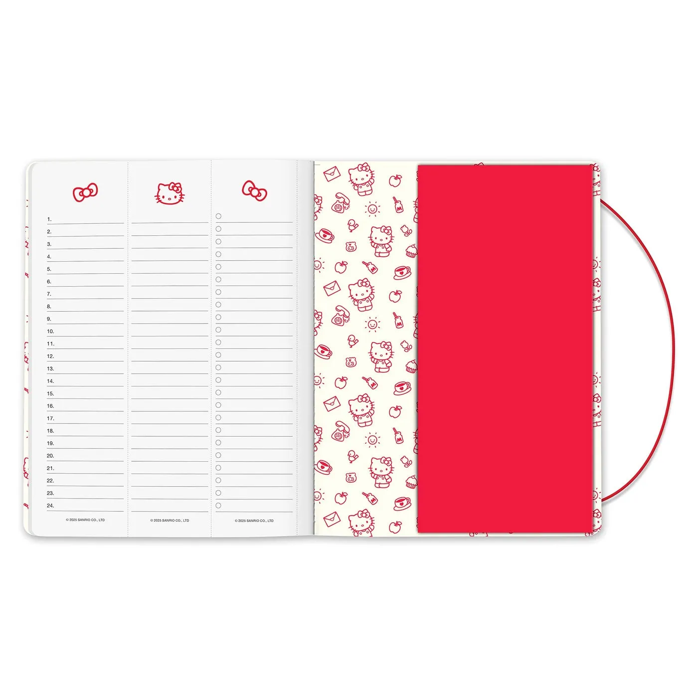 boxed 2026 Hello Kitty Playful Pink Just Right Monthly Planner