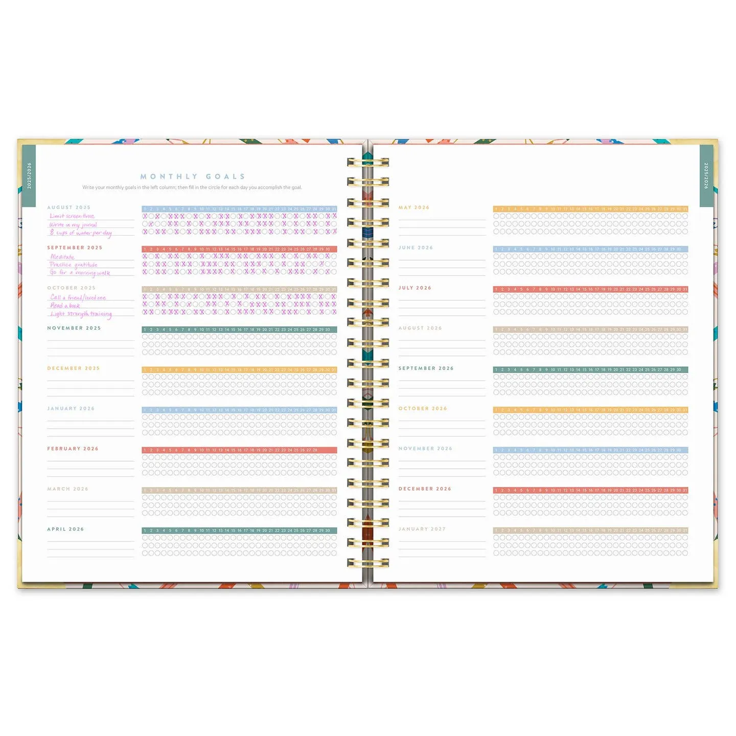 2026 Make Your Mark Extra-Large Spiral Planner leather affordable