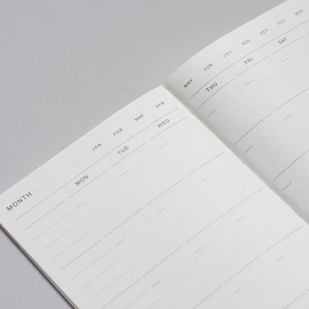 3 In 1 Planner A5 - Charcoal Blue - Monthly/Weekly/To Do Note quality
