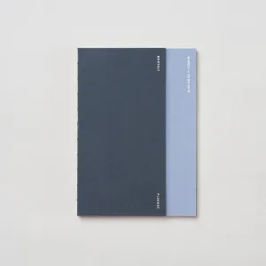 3 In 1 Planner A5 - Charcoal Blue - Monthly/Weekly/To Do Note waterproof resin
