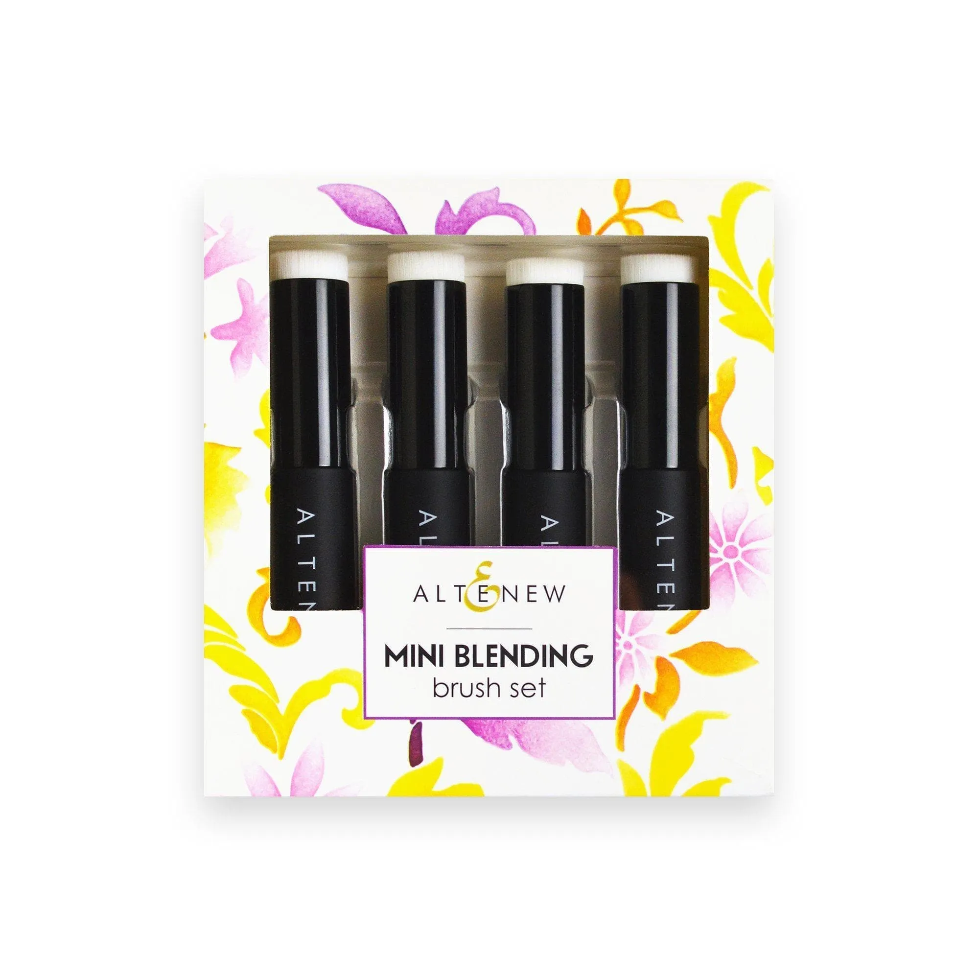 32 Mini Ink Blending Brush Bundle (8 Sets Of 4 Brushes) top