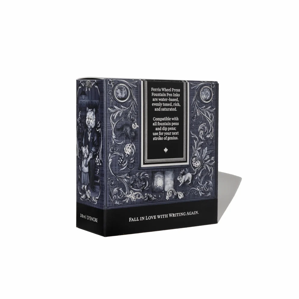38Ml Bearrington Black Ink lightweight leather
