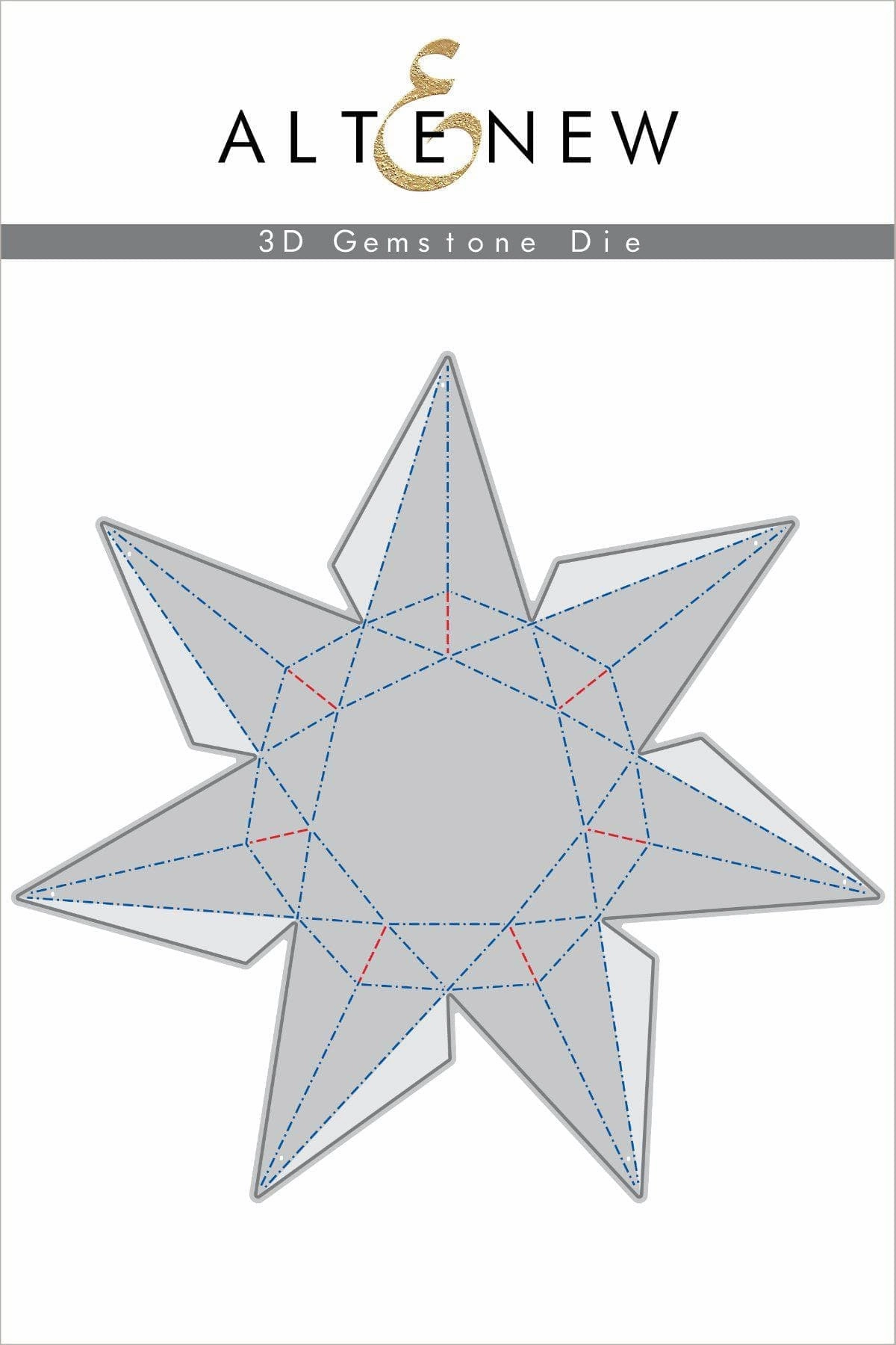 3D Gemstone Die solid bamboo
