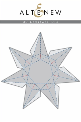 3D Gemstone Die solid bamboo