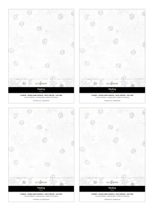 40 Masking Paper Sheets Unlimited Bundle (4 Sets Of 10 Sheets) musthave shiny
