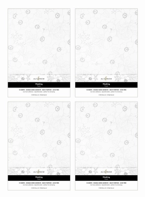 40 Masking Paper Sheets Unlimited Bundle (4 Sets Of 10 Sheets) musthave shiny