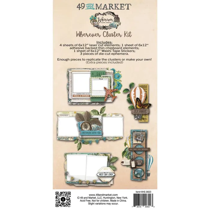 49 & Market  - Wherever  Cluster Kit exclusive lasting