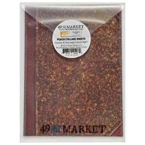 49 And Market -  Collage Sheets  -  Color Swatch Peach top