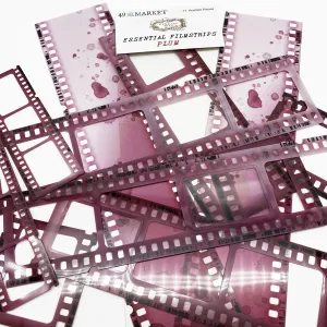 basic 49 And Market Essential Film Strips - Plum