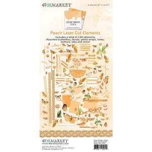 49 And Market Laser Cut  Elements  -  Peach bronze musthave
