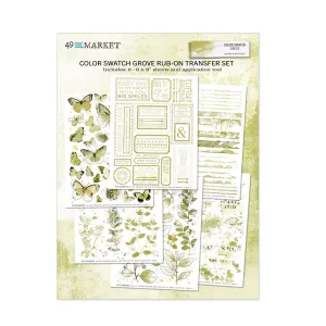 49 And Market - Rub On  -  Color Swatch Grove solid economical