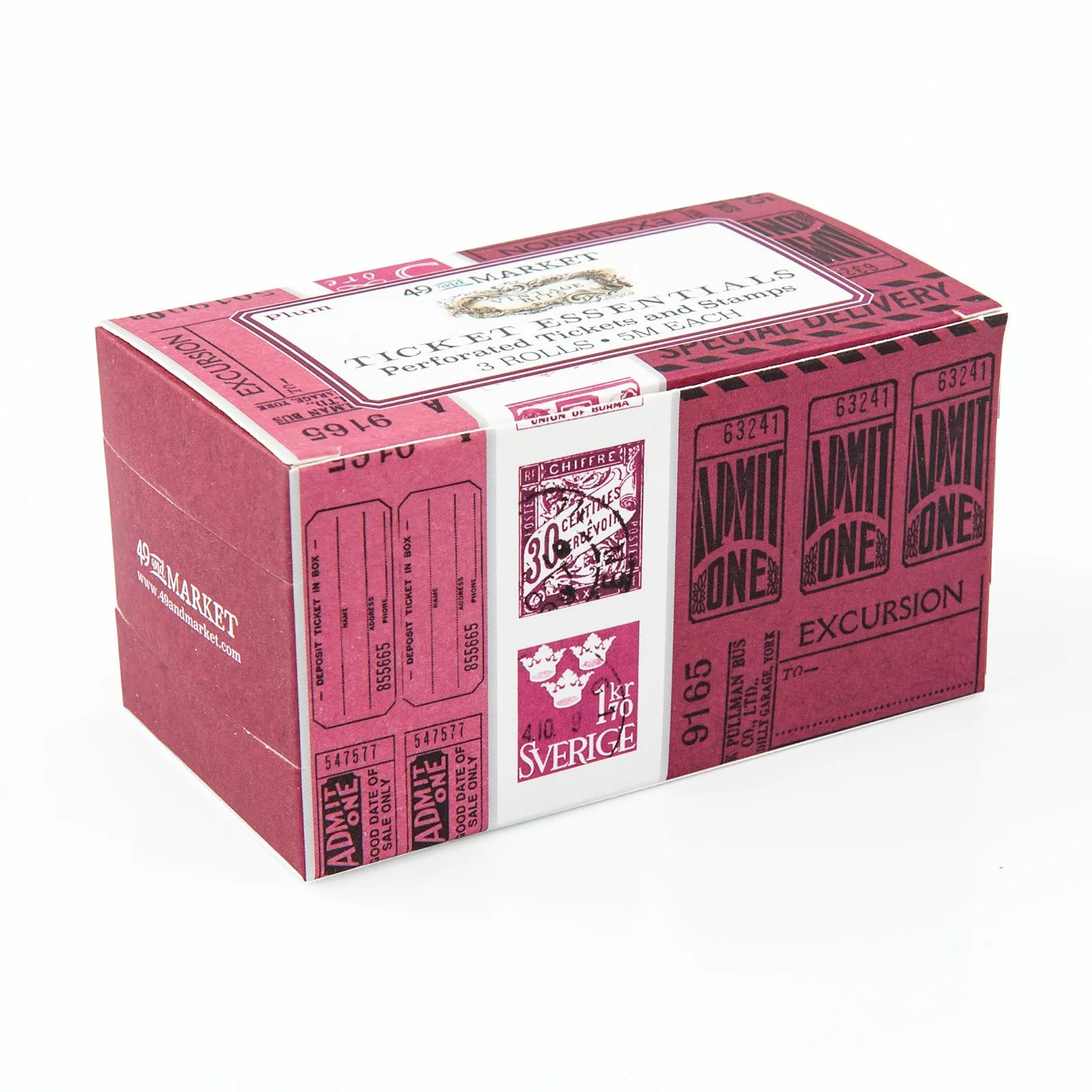 small new 49 And Market Ticket Essentials - Plum