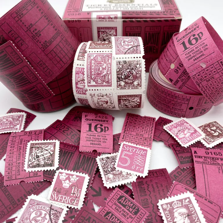 49 And Market Ticket Essentials - Plum bamboo deluxe