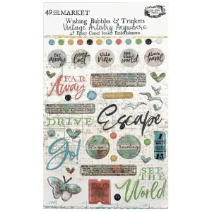 kit classic 49 And Market  Vintage Artistry  Anywhere Wishing Bubbles And Trinkets