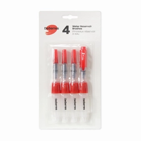 refined 4-Pack Assorted Water Reservoir Brushes
