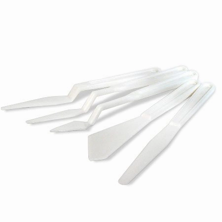 wrapped pastel 5 Plastic Spatulas