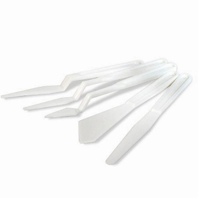 wrapped pastel 5 Plastic Spatulas