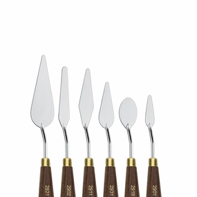 6-Piece Painting Knife Set bold vintage