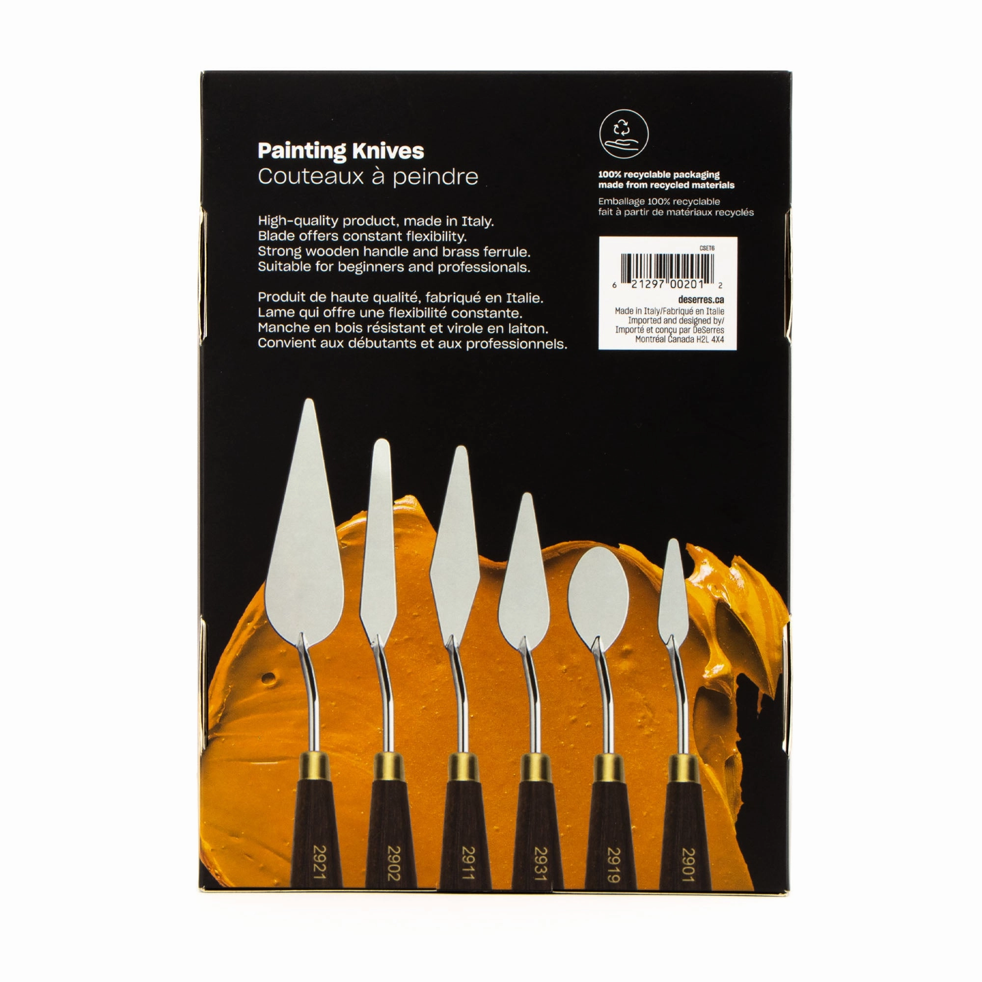 6-Piece Painting Knife Set wholesale