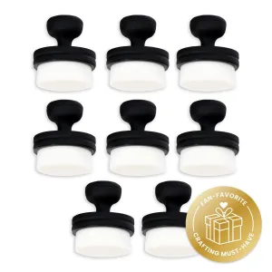 8 Large Ink Blending Brush Bundle kit shiny