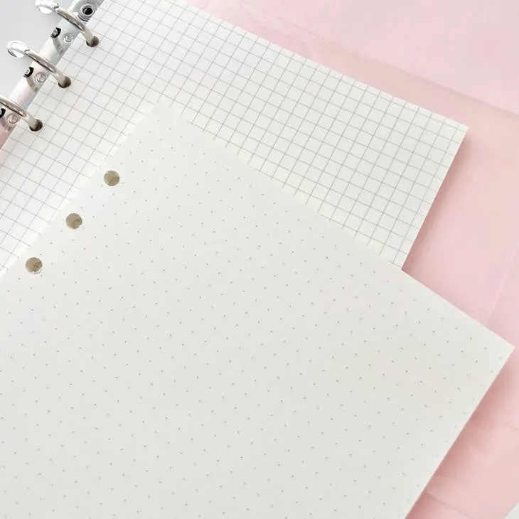 budget A5 Insert - Dot Page Refills