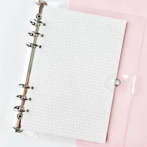 A5 Insert - Grid Page Refills new minimalist