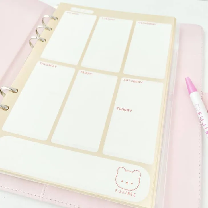 multipack luxury A5 Refill - Weekly Undated Planner Inserts