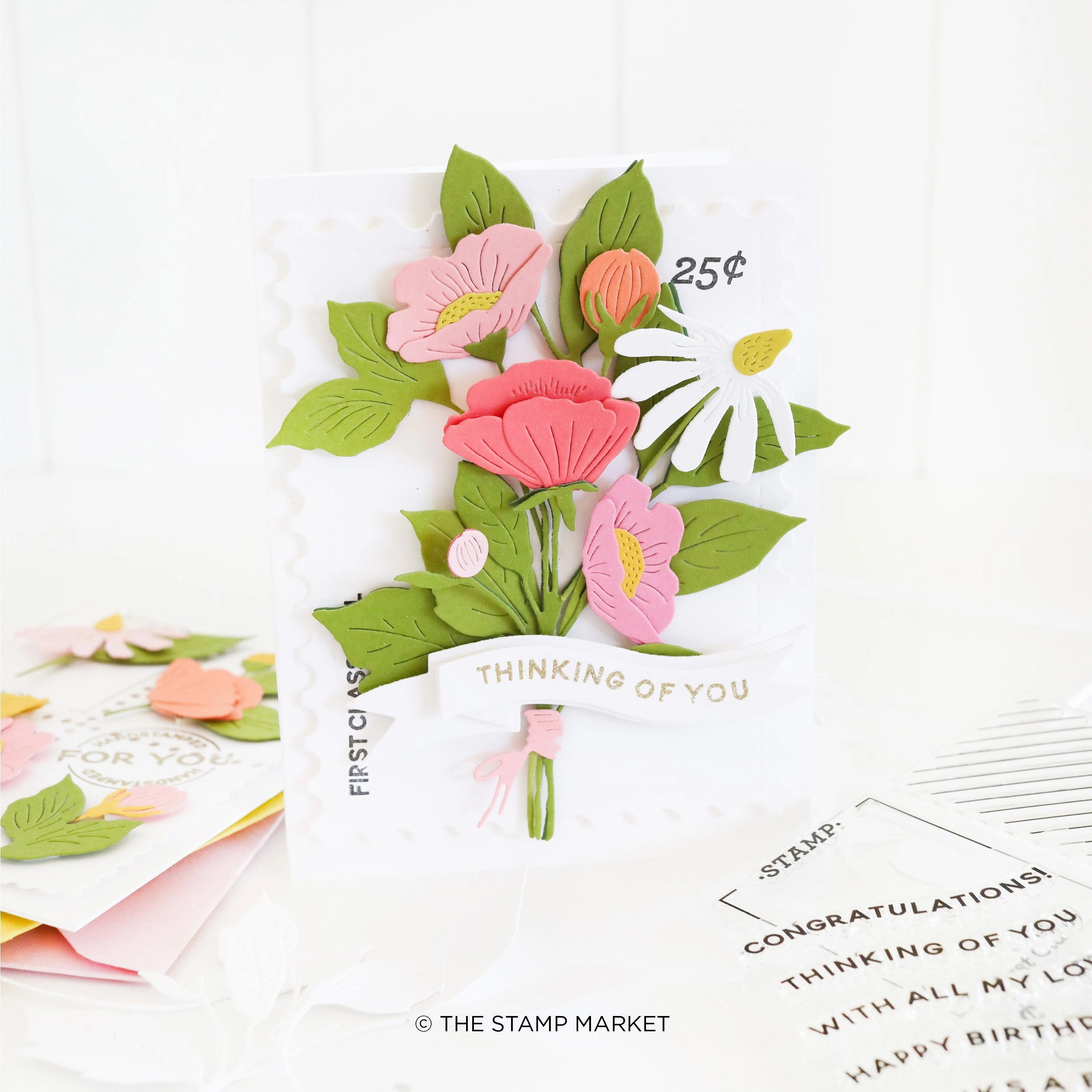 A Bunch Of Banners Stamp organic