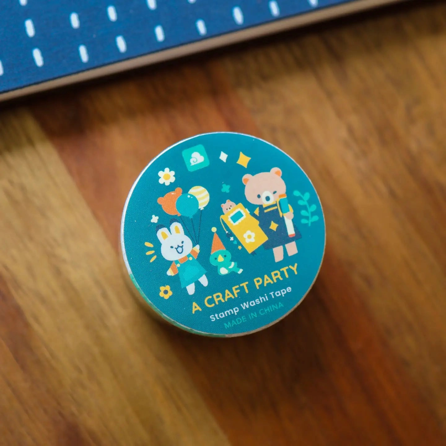 A Craft Party Stamp Washi Tape multipack