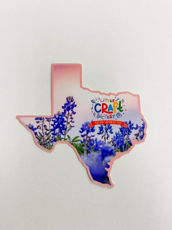 A Weekend In April Vinyl Sticker - Little Craft Fest Exclusive locking new