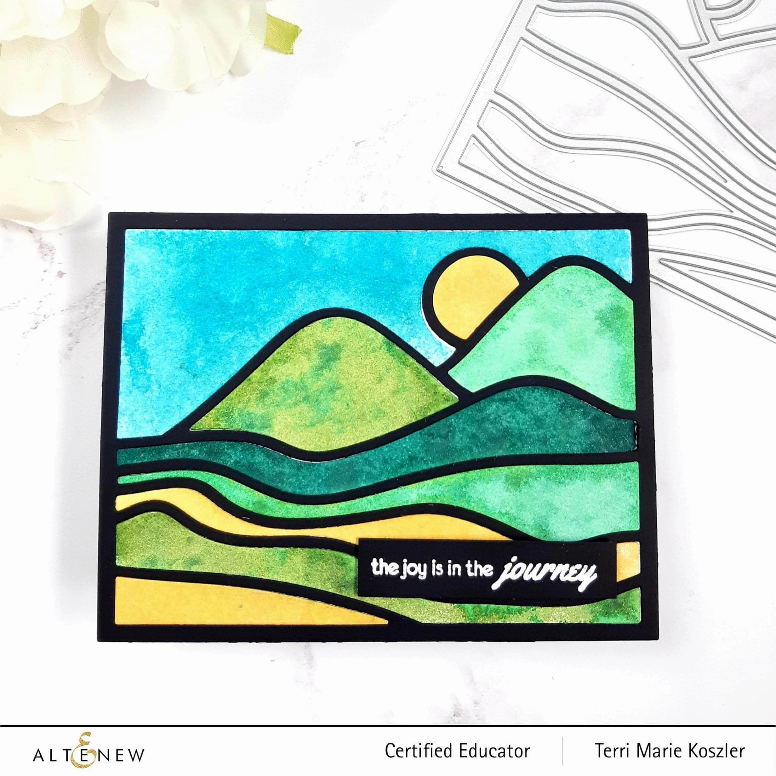 Abstract Landscape Cover Die strong