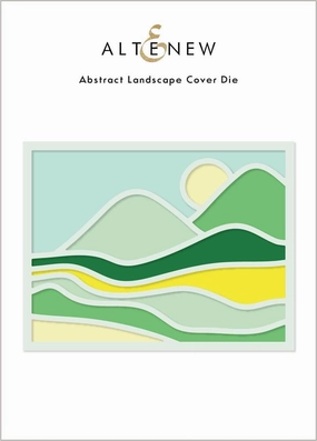 Abstract Landscape Cover Die quality ceramic