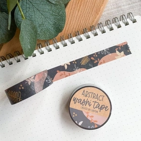 plastic Abstract Washi Tape