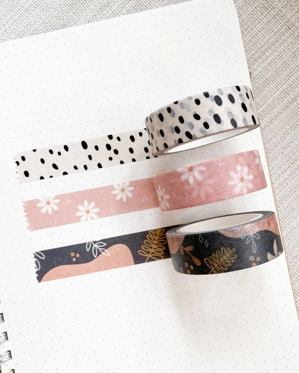 antislip stackable Abstract Washi Tape