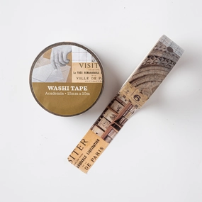 top tall Academia Washi Tape
