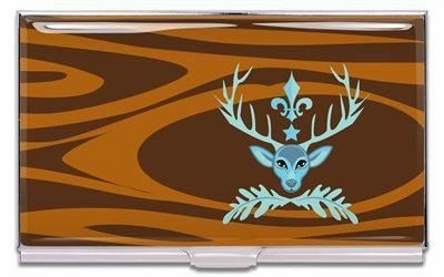 compact Acme Studio Card Case Deer Prudence