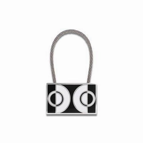 Acme Studio Dia Y Noche Key Ring small