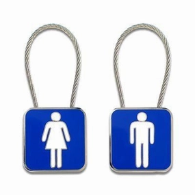 Acme Studio Icons Key Ring collapsible steel