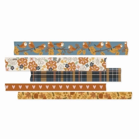budget retractable Acorn Lane Washi Tape 5/Pkg