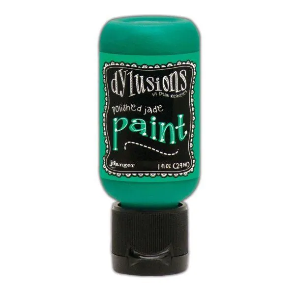 pastel soft Acrylic Paint - Flip Top - Polished Jade