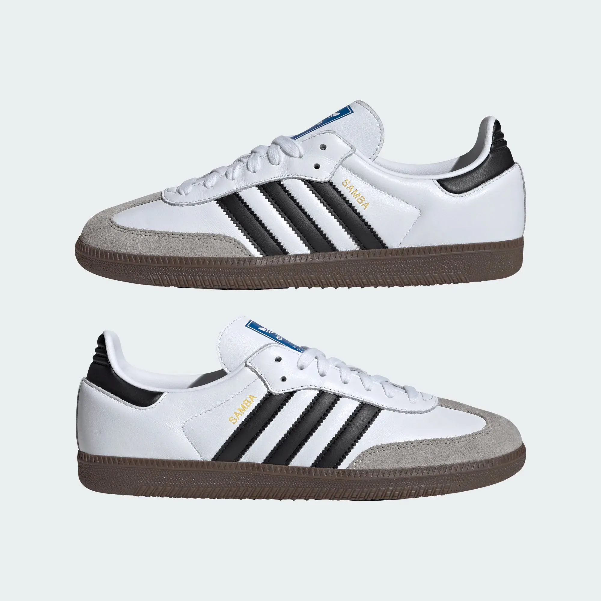 adidas Originals Samba OG Wolkenweiß / Kernschwarz / Gummi b75806