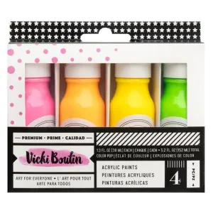 Mixed Media Collection - Neon Acrylic Paint Set classic