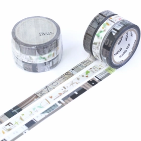 premium Colors Of Seasons Mushikuri Washi Tape Set
