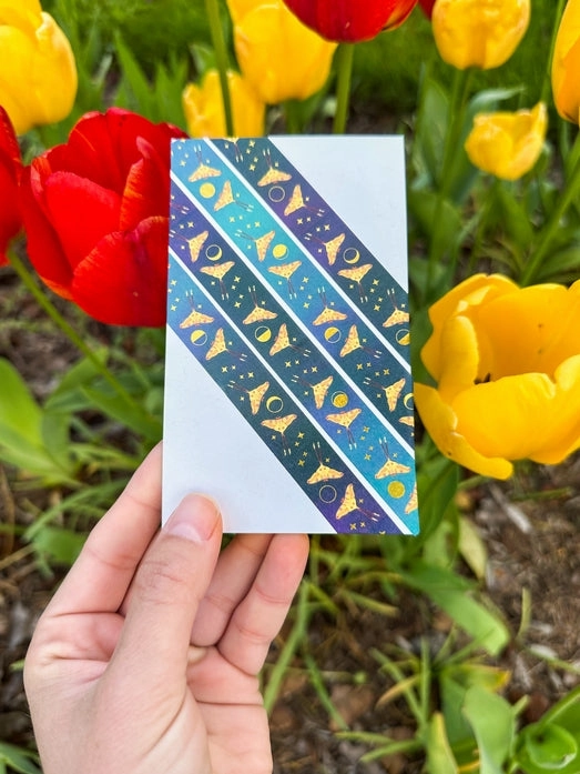 Comet Moth Washi Tape soft
