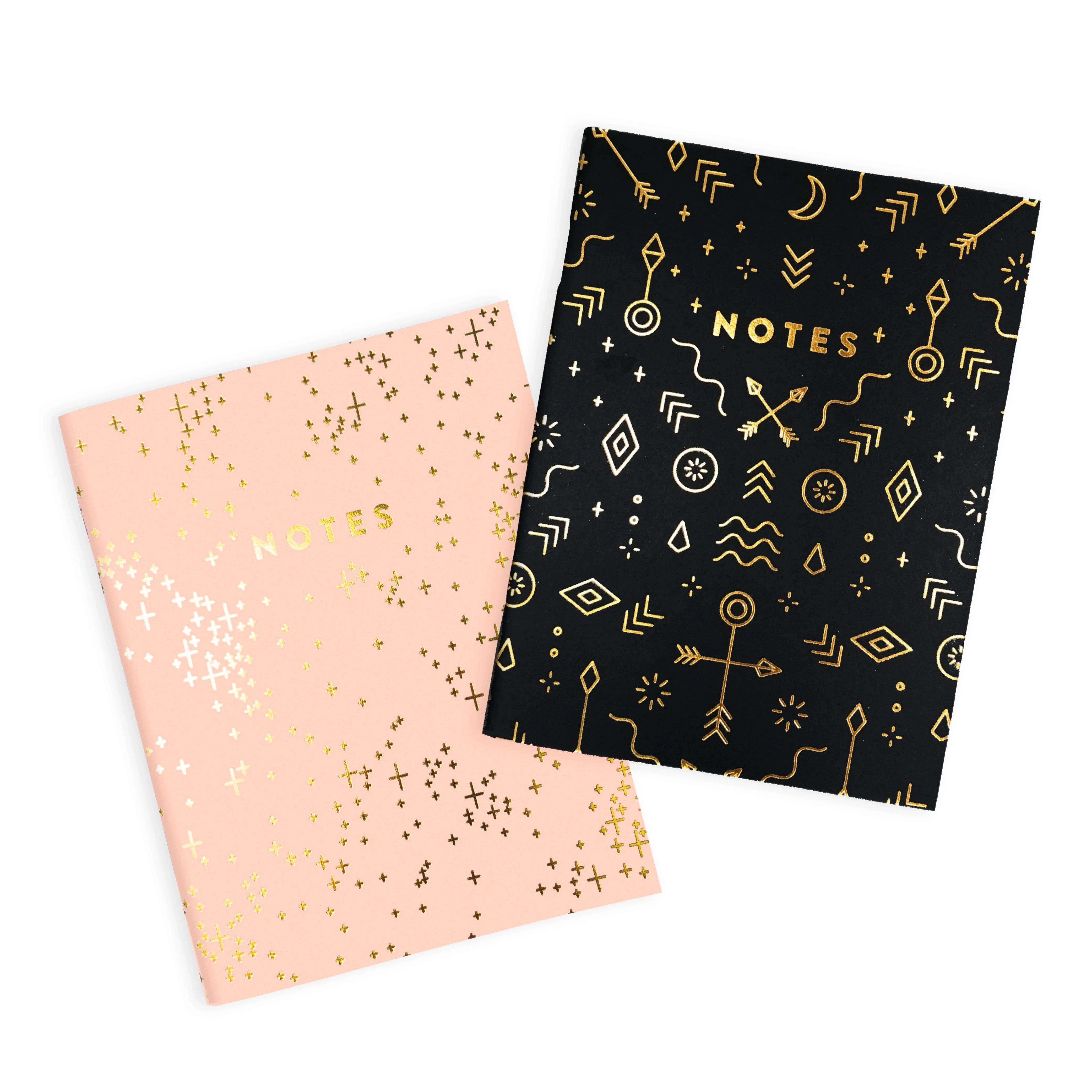 solid Fox & Fallow Totem Notebook - 2 Pack, Lined And Blank